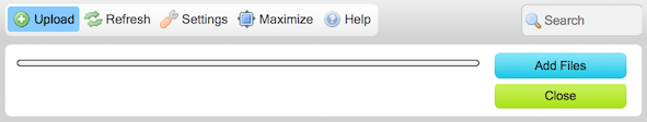 HTML5 File API Upload Panel in CKFinder