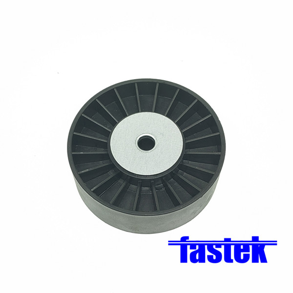 POLIA TENSORA CORREIA LISA PLASTICO  (COM AR CONDICIONADO) PARA SCANIA, 1514086, 1428940, 5340617