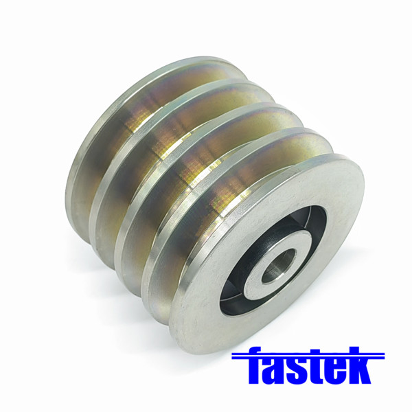 Kobelco SK330-8 SK350lc-8 SK350-9 4 grooves crankshaft pulley VH13471E0430 161733321A 134715511A